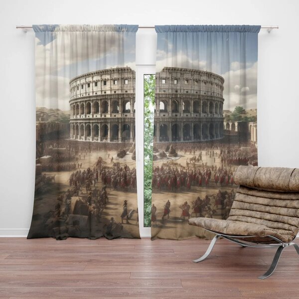 Sablio Záves Rím Koloseum Légia: 2ks 140x250cm
