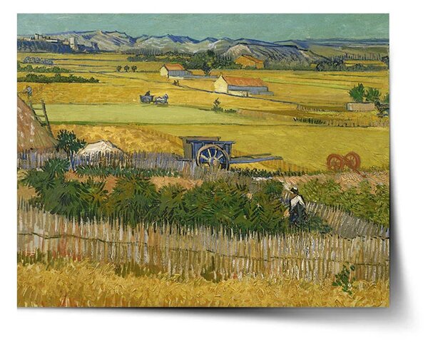 Sablio Plagát Úroda - Vincent van Gogh - 60x40 cm