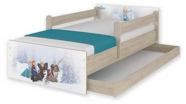 Detská posteľ MAX so zásuvkou Disney - FROZEN 200x90 cm