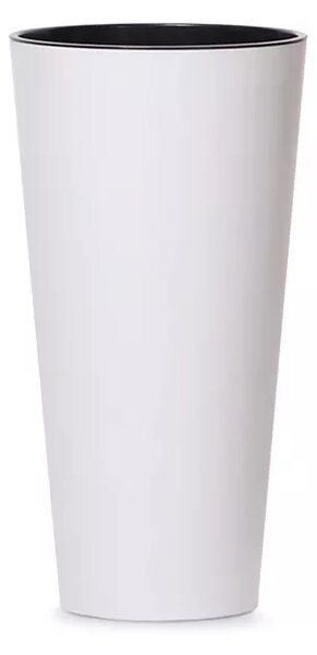 Plastový kvetináč DTUS250 25 cm - biela