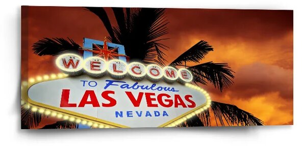 Sablio Obraz Fabulous Las Vegas - 110x50 cm
