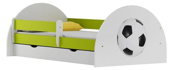 Detská posteľ so zásuvkou FUTBAL 140x70 cm