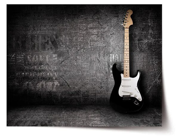 Sablio Plagát Gitara - 60x40 cm