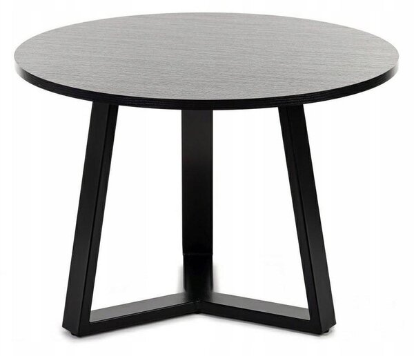 HowHomely Konferenčný stolík TRILEG 48x70 cm čierna DD0165 + záruka 3 roky zadarmo