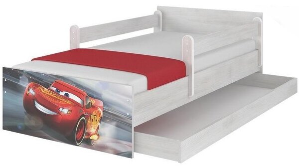 Detská posteľ MAX bez zásuvky Disney - AUTÁ 3 160x80 cm