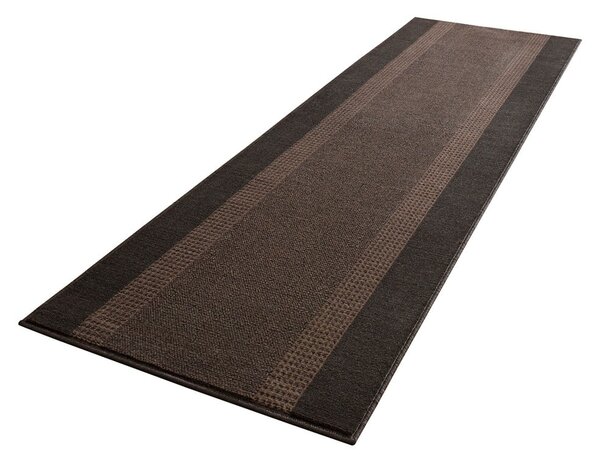 Hnedý behúň Hanse Home Basic, 80 x 200 cm