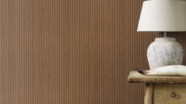 RASCH | Vliesová tapeta na stenu Schöner Wohnen 600827 | 0,53 x 10,05 m | hnedá