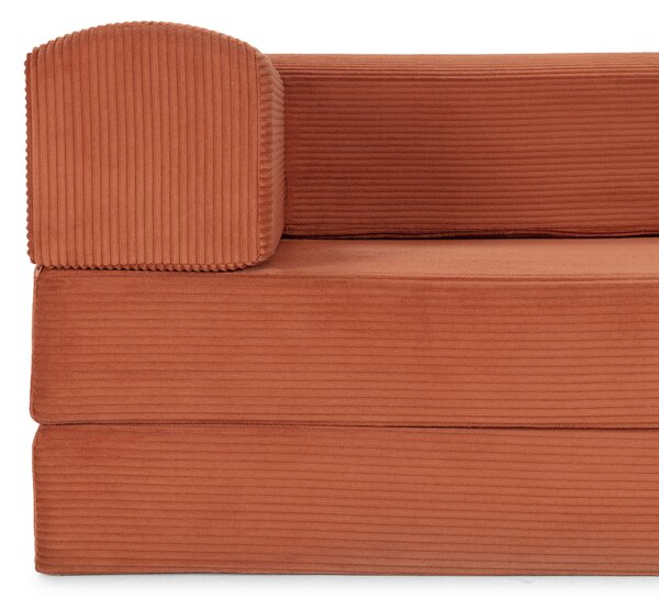 ROZKLADACIA POHOVKA, textil, terakotová Livetastic - Sedačky, Online Only