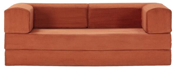 ROZKLADACIA POHOVKA, textil, terakotová Livetastic - Sedačky, Online Only