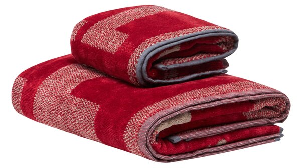 SADA FROTÉ UTERÁKOV, červená Diesel - Kúpeľňový textil, Online Only