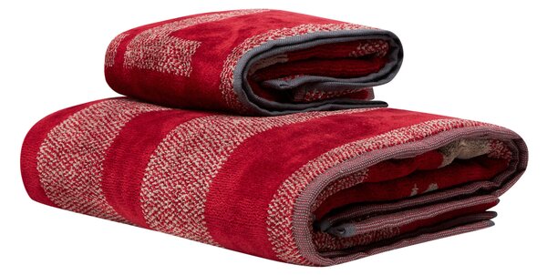 SADA FROTÉ UTERÁKOV, červená Diesel - Kúpeľňový textil, Online Only
