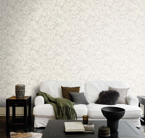 RASCH | Vliesová tapeta na stenu Paraíso 330304 | 0,53 x 10,05 m | šedá, biela, fialová