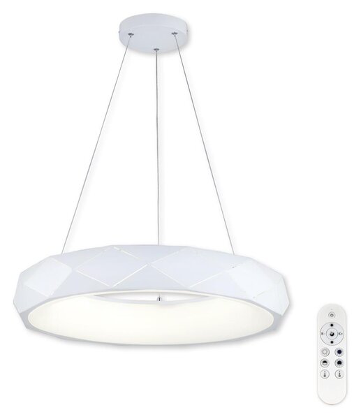 Top Light - LED Stmievateľný luster na lanku APOLO LED/45W/230V biela + DO