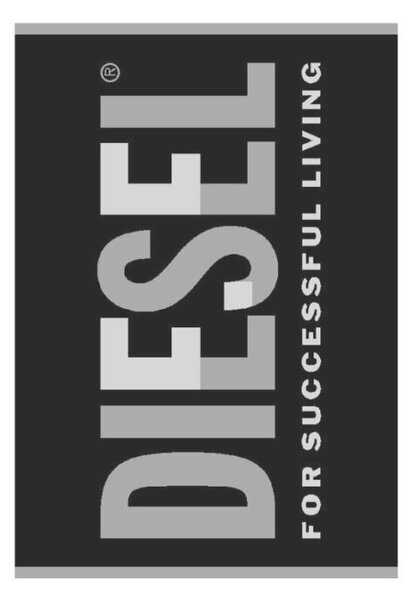 UTERÁK, 95/150 cm, čierna Diesel - Kúpeľňový textil, Online Only