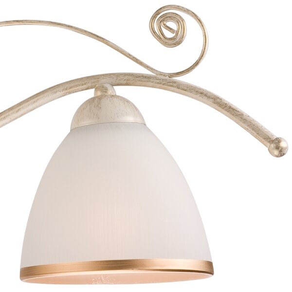 Brilagi - LED luster na reťazi ANTICO 3xE27/60W/230V 3000K biela patina