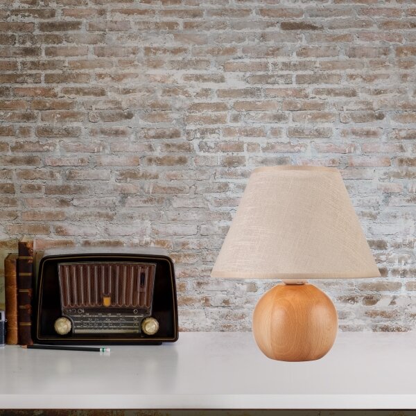 Stolná lampa JUTA 1xE27/60W/230V