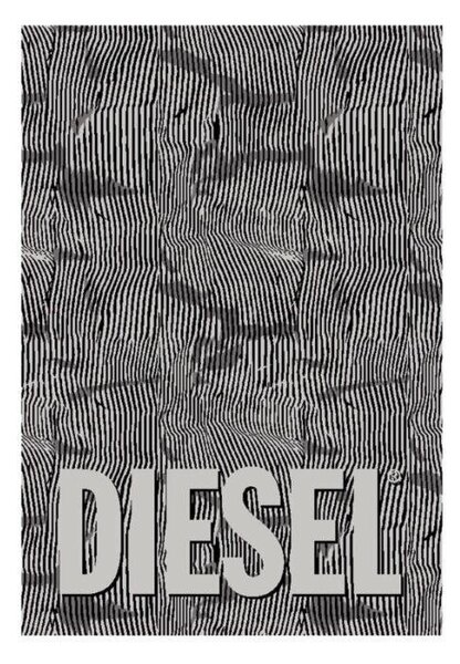 UTERÁK, 95/150 cm, sivá Diesel - Kúpeľňový textil, Online Only