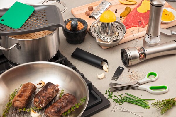 PANVICA NA SMAŽENIE 28 cm Chefkoch+Fackelmann - Online Only bytové doplnky, Online Only