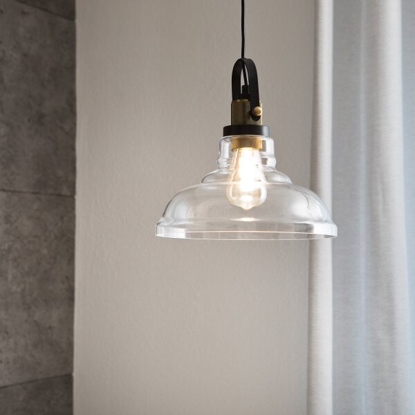 Luster na lanku SINGLE 1xE27/60W/230V