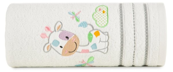 DETSKÝ FROTÉ UTERÁK BABY33 100X100 CM BIELA