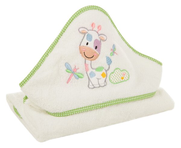 DETSKÝ FROTÉ UTERÁK BABY33 100X100 CM BIELA