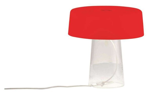 Prandina - Glam T1 Stolová Lampa Opal Red/Crystal - Lampemesteren