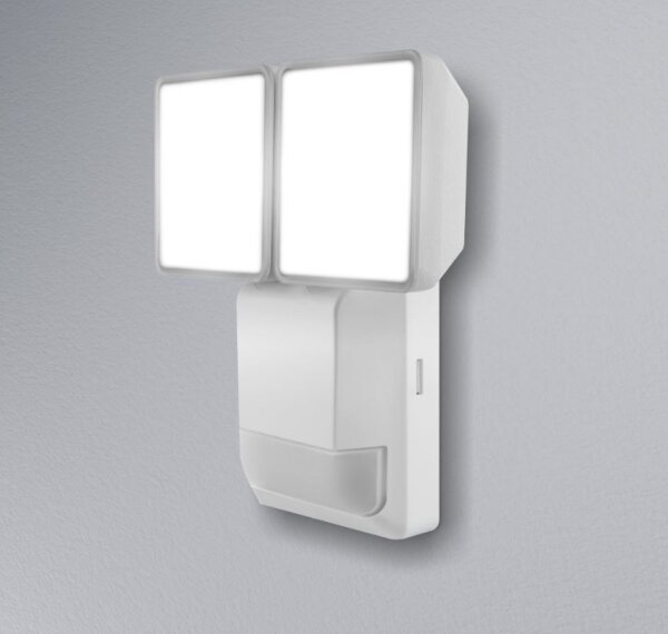Ledvance - LED Vonkajšie nástenné svietidlo so senzorom SPOT 2xLED/8W/230V IP55