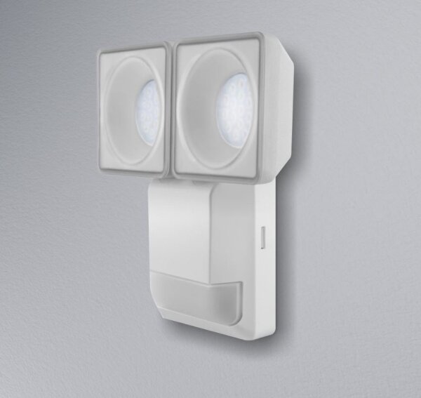 Ledvance - LED Vonkajšie nástenné svietidlo so senzorom SPOT 2xLED/8W/230V IP55