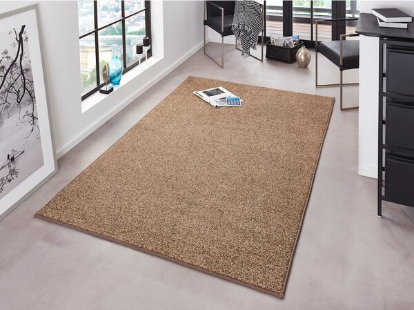 Hnedý koberec Hanse Home Pure, 80 x 150 cm