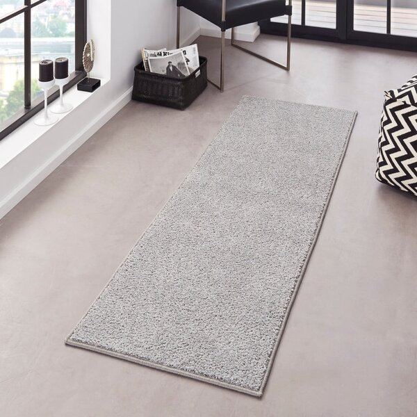 Svetlosivý behúň Hanse Home Pure, 80 x 200 cm