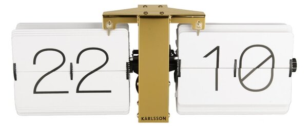 Biele hodiny Karlsson No Case