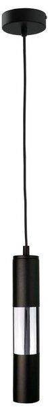 Namat Luster na lanku MAGNUMA 1xGU10/50W/230V čierna/lesklý chróm NA0276 + záruka 3 roky zadarmo