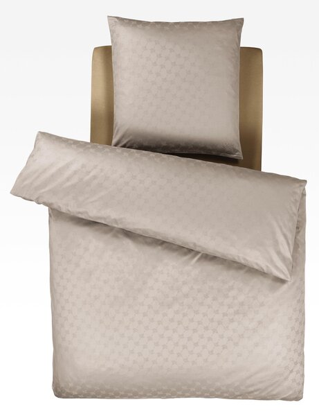 POSTEĽNÁ BIELIZEŇ, žakár, piesková, 155/220 cm Joop! - Online Only bytové doplnky, Online Only