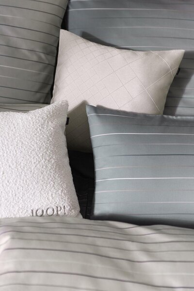 POSTEĽNÁ BIELIZEŇ, makosatén, antracitová, sivá, 155/200 cm Joop! - Online Only bytové doplnky, Online Only