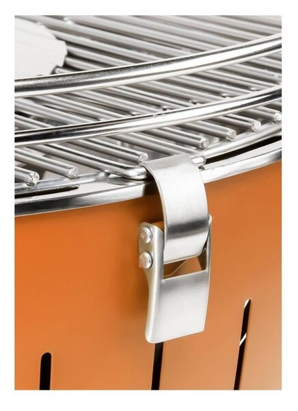 Oranžový nedymiaci gril LotusGrill XL