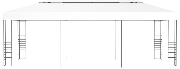 Záhradný altánok/stan 6x3 m, biely