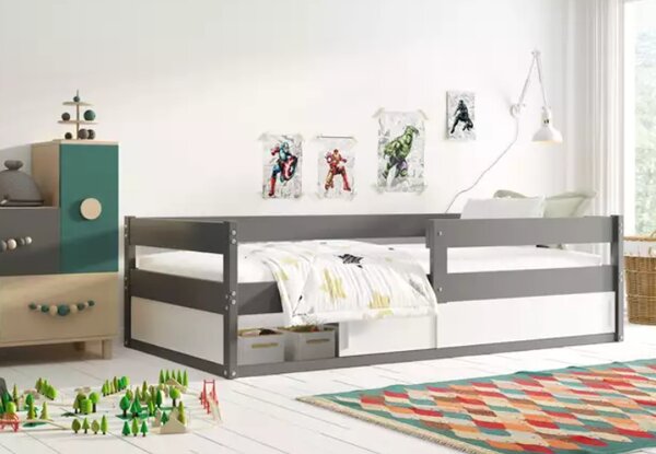 Detská posteľ HUGO | 80 x 160 cm Farba: Grafit