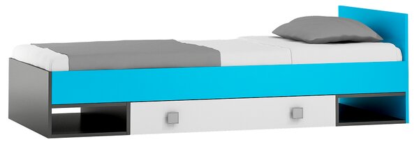 Detská posteľ so zásuvkou - BLUE TYP A 200x90 cm
