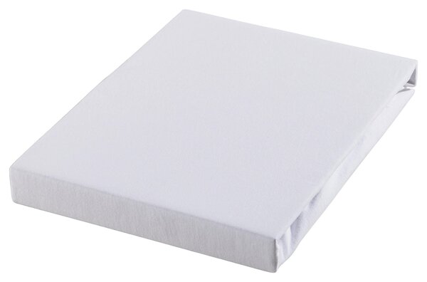 NAPÍN. PLACHTA NA TOPPER, džersej, biela, 180/200 cm Novel - Obliečky & plachty, Online Only