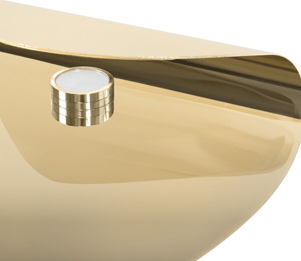Toolight Toolight, LED nástenné svietidlo 3W, 4000K, APP1430-W, zlatá lesklá, OSW-07987