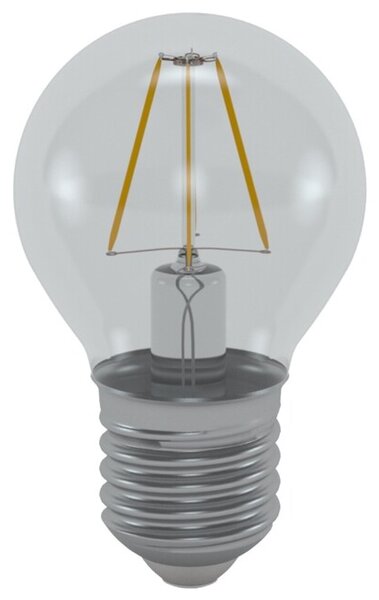 SKYlighting LED žiarovka 4W,E27, 230VAC, 420lm, 3000K, teplá biela , vláknová, číra ( filament )