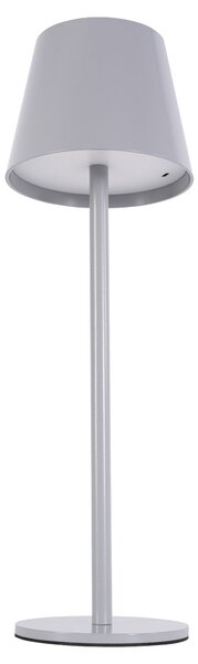 Toolight Toolight, dotyková LED nočná stolná lampa 5W, 3 farby svetla, USB napájanie, APP1369-T GREY, šedá, OSW-08631