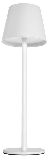 Toolight Toolight, dotyková LED nočná stolná lampa 5W, 3 farby svetla, USB napájanie, APP1370-T WHITE, biela, OSW-08634