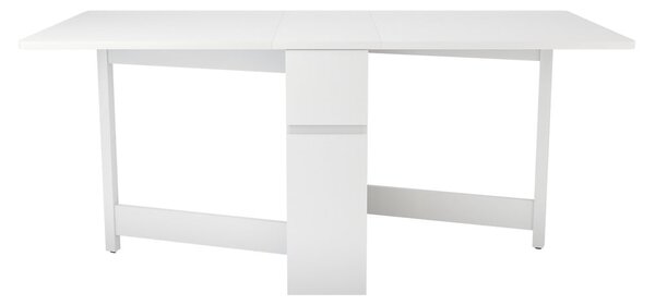 Biely skladací multifunkčný stôl Woodman Kungla