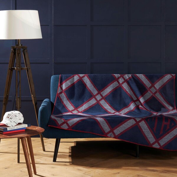 DOMÁCA DEKA, akryl, 150/200 cm Tommy Hilfiger - Online Only spálne, Online Only