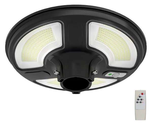 V-Tac LED Solárna pouličná lampa so senzorom LED/7,5W/3,2V 6500K IP65+diaľkové ovládanie VT0779 + záruka 3 roky zadarmo