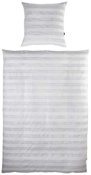 POSTEĽNÁ BIELIZEŇ, satén, strieborná, 135/200 cm Novel - Online Only bytové doplnky, Online Only
