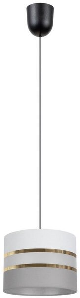 Belis Luster na lanku CORAL 1xE27/60W/230V pr. 20 cm biela/šedá BE0646 + záruka 3 roky zadarmo
