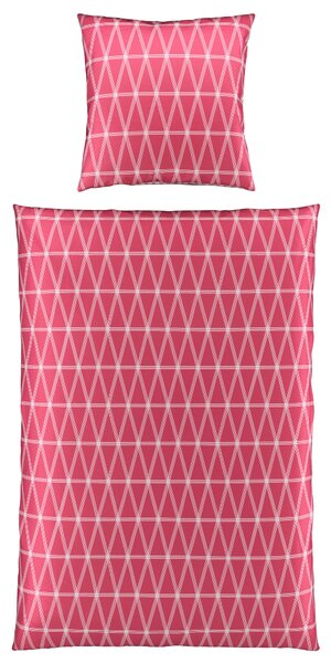 OBOJSTRANNÁ POSTEĽNÁ BIELIZEŇ, satén, pink, 135/200 cm Novel - Online Only bytové doplnky, Online Only