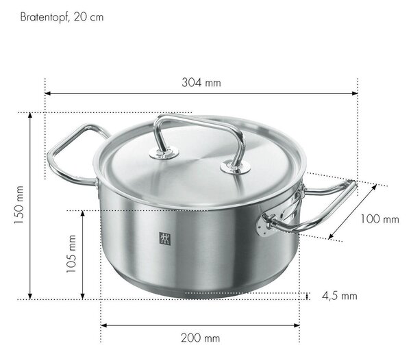 HRNIEC NA PEČENIE 20/12,5 cm Zwilling - Online Only bytové doplnky, Online Only